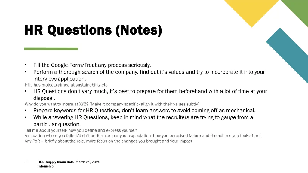 hr questions notes hr questions notes