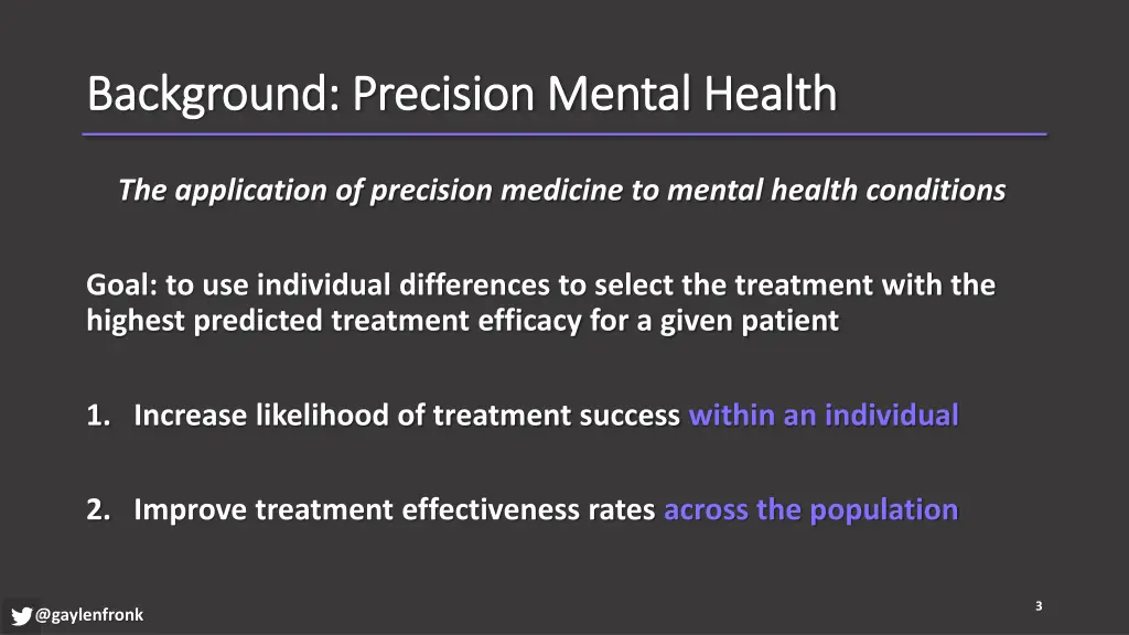 background precision mental health background