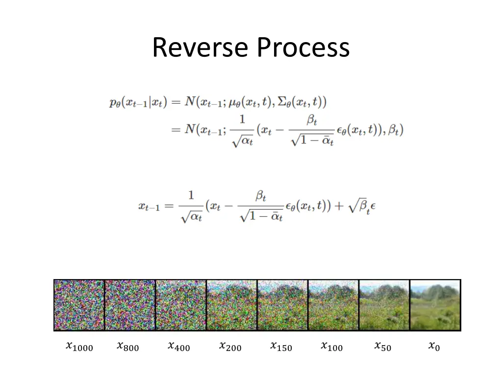 reverse process