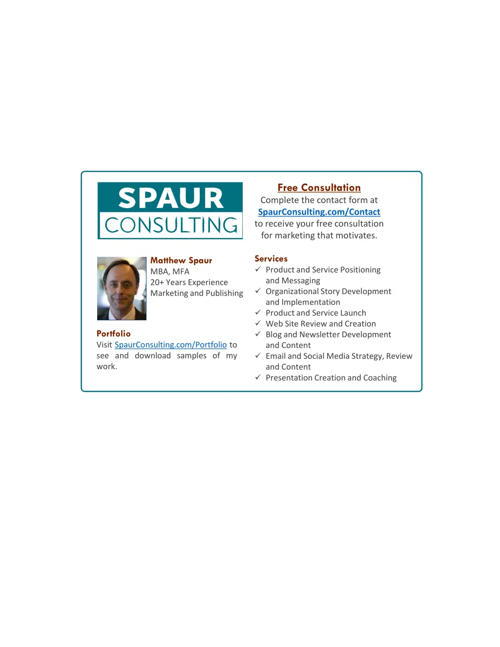 free consultation complete the contact form