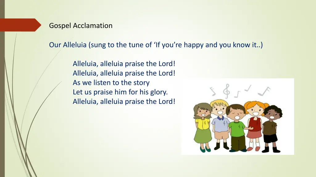 gospel acclamation