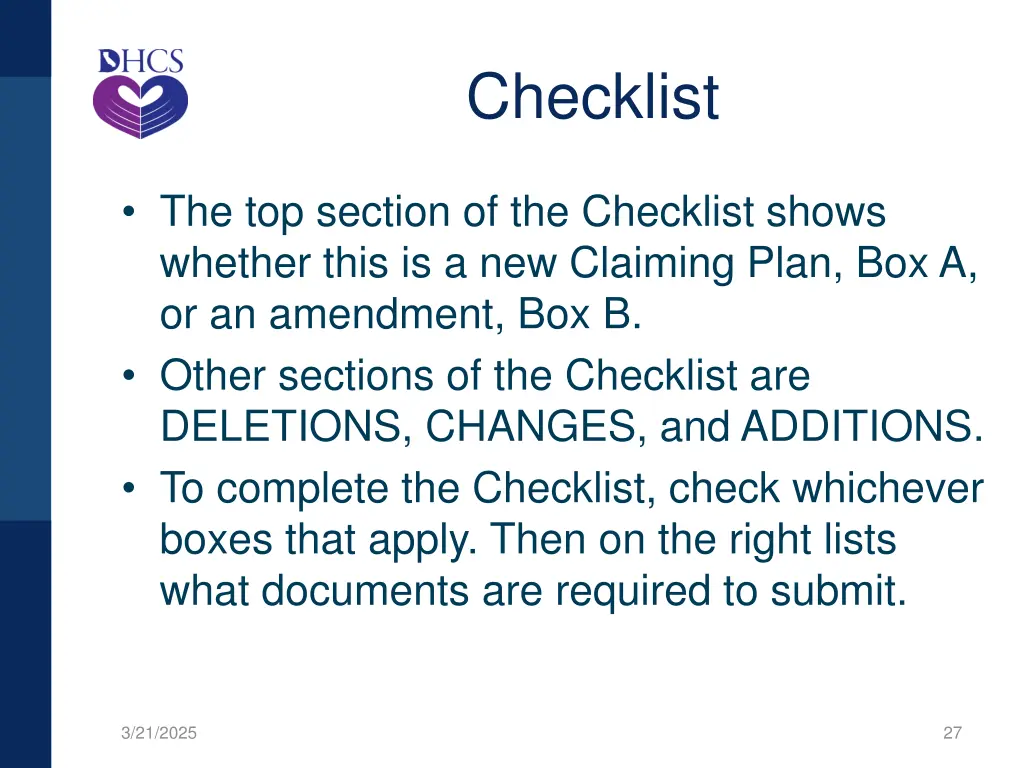 checklist