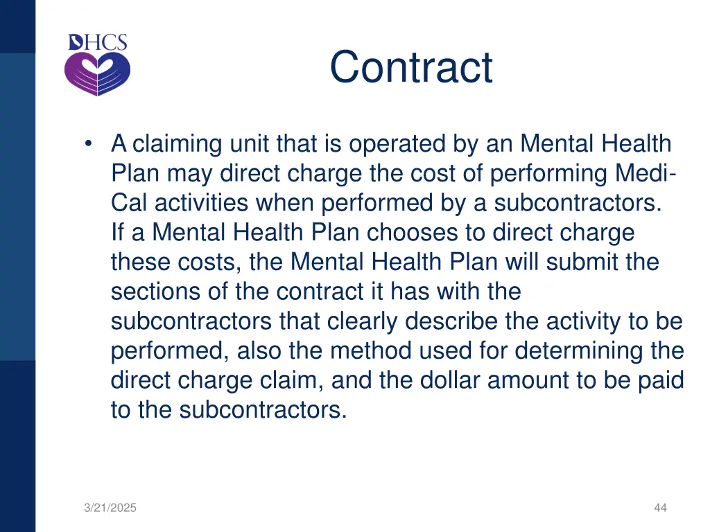 contract