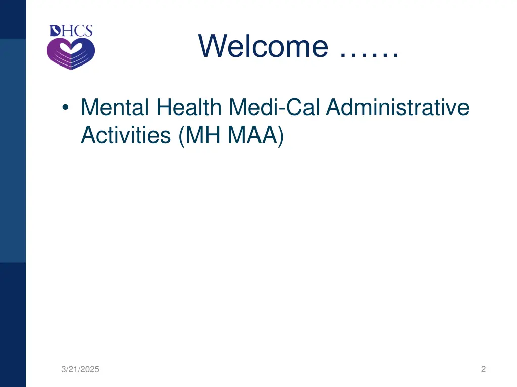 welcome
