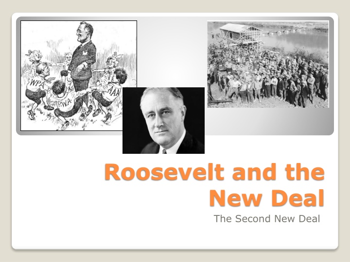 roosevelt and the new deal the second new deal