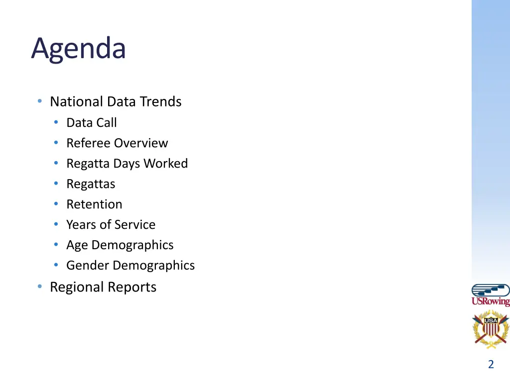agenda