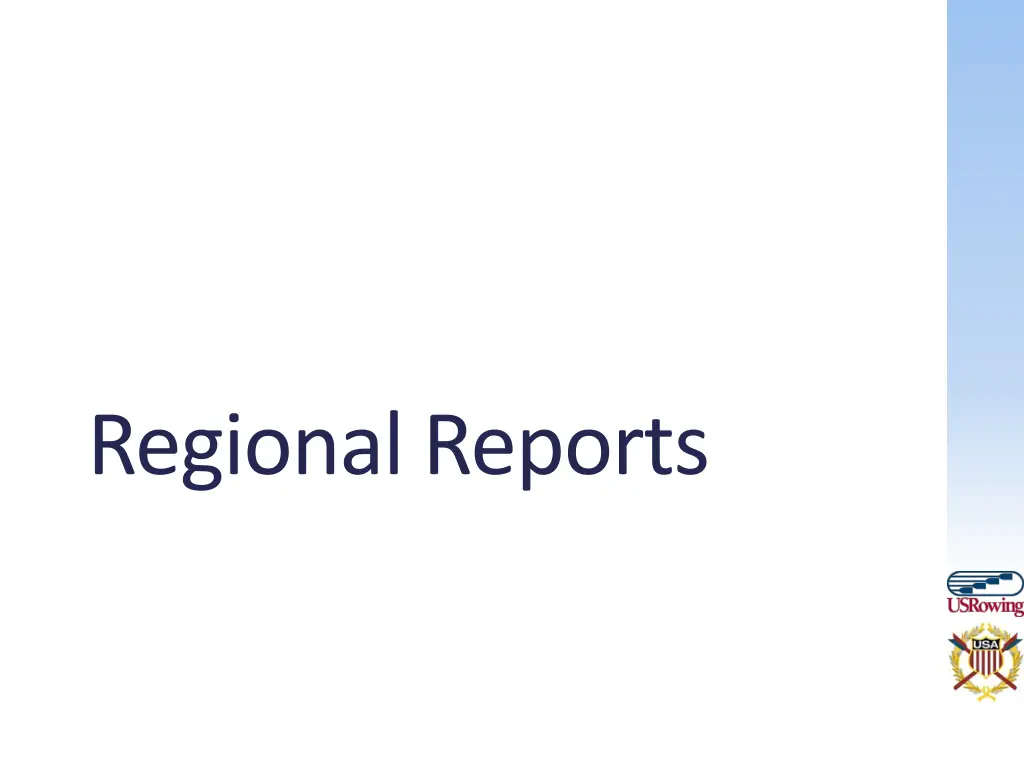 regional reports