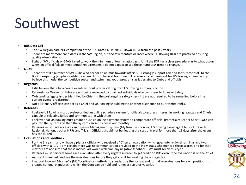 southwest