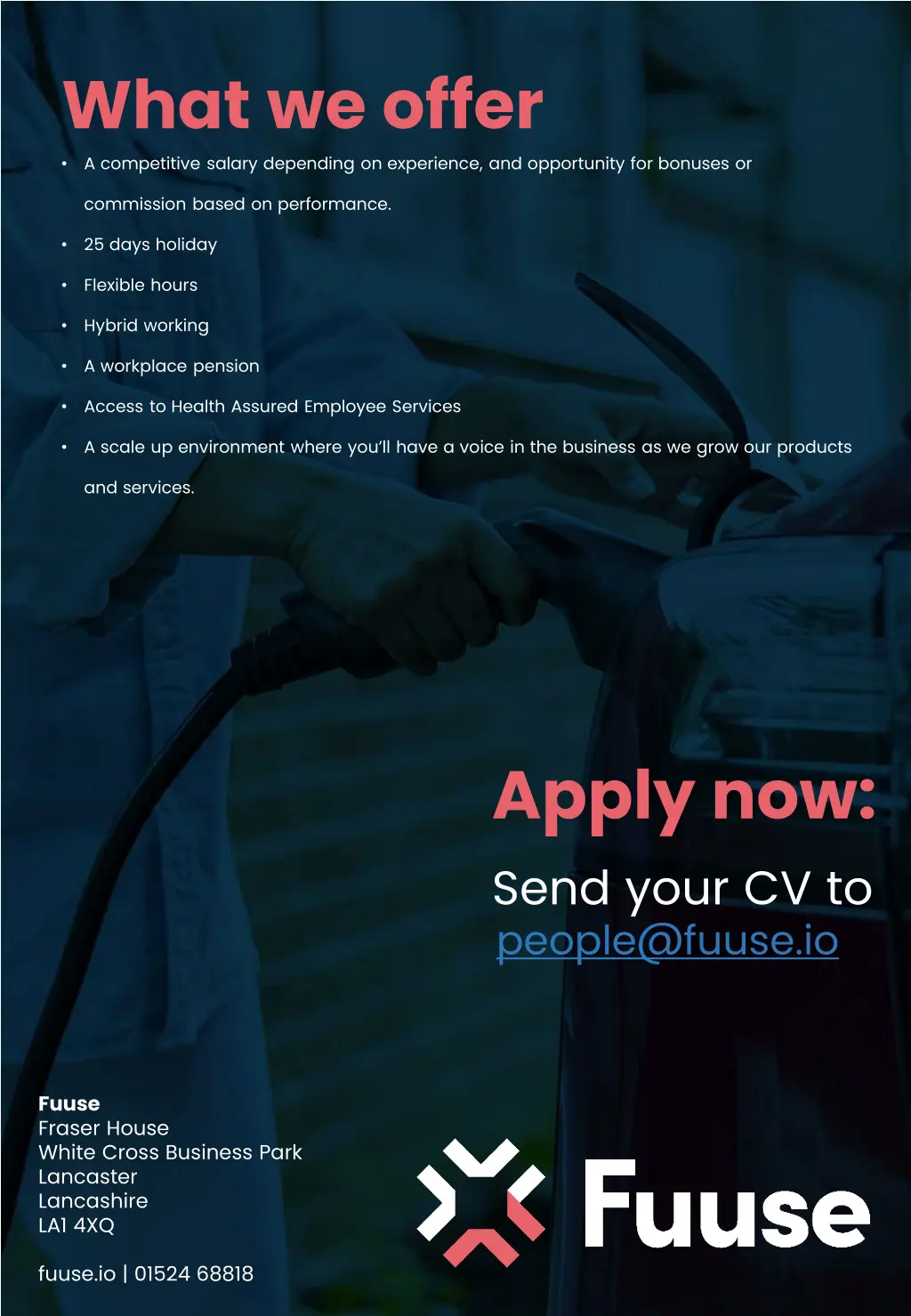 what we offer a competitive salary depending