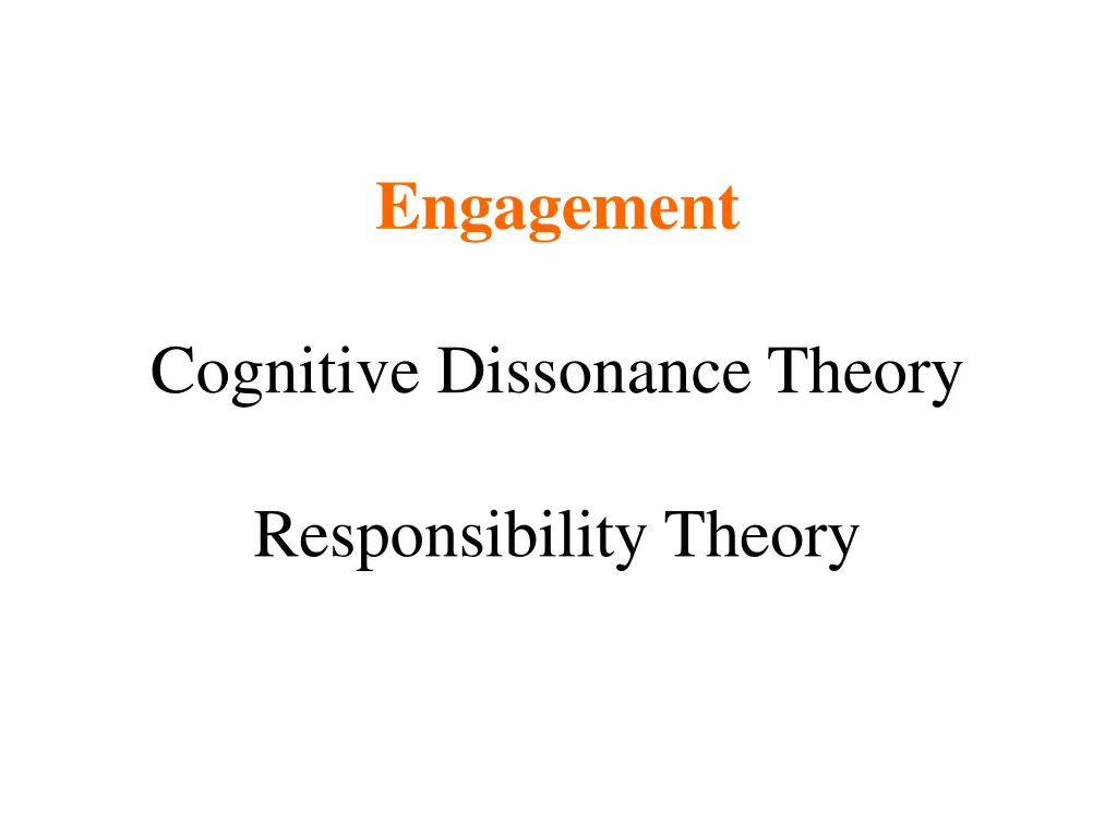 engagement