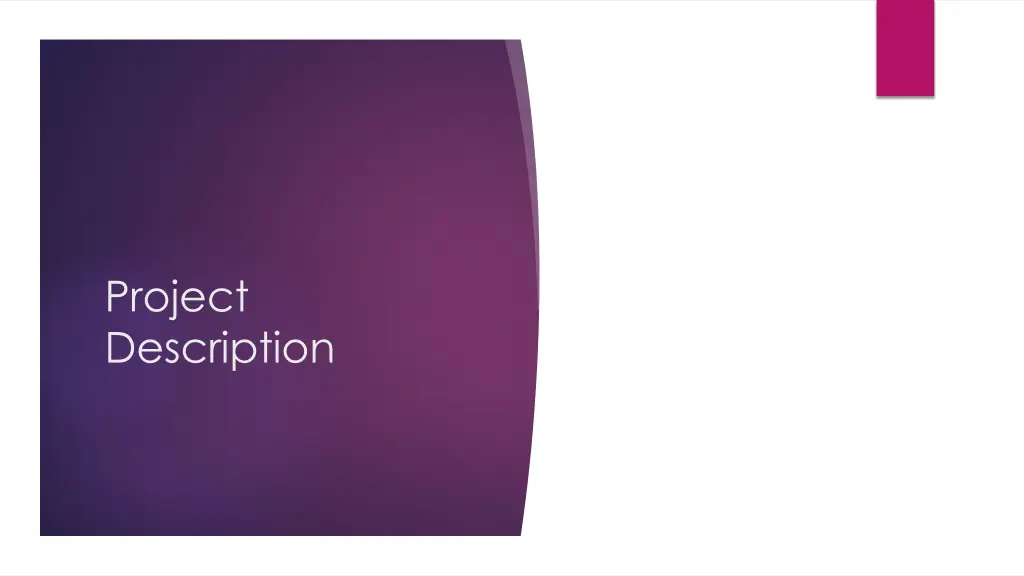 project description