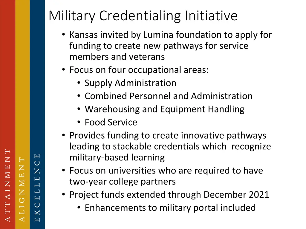 military credentialing initiative kansas invited