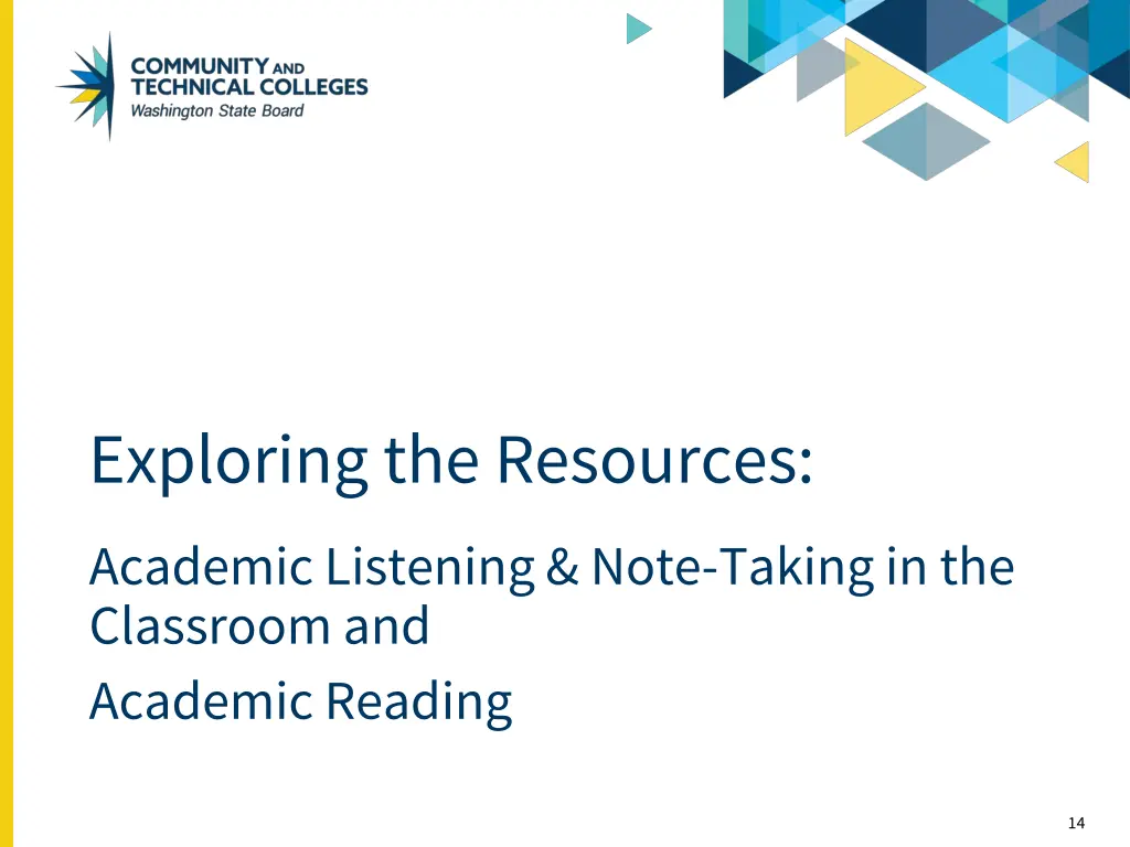 exploring the resources