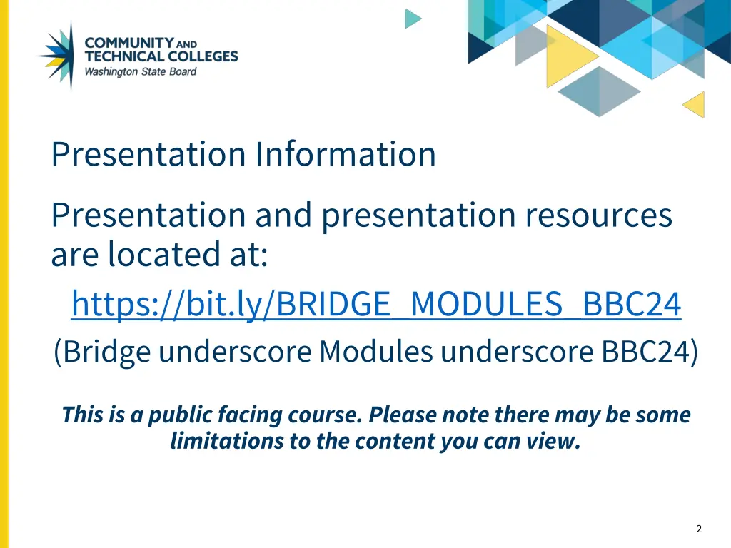 presentation information presentation