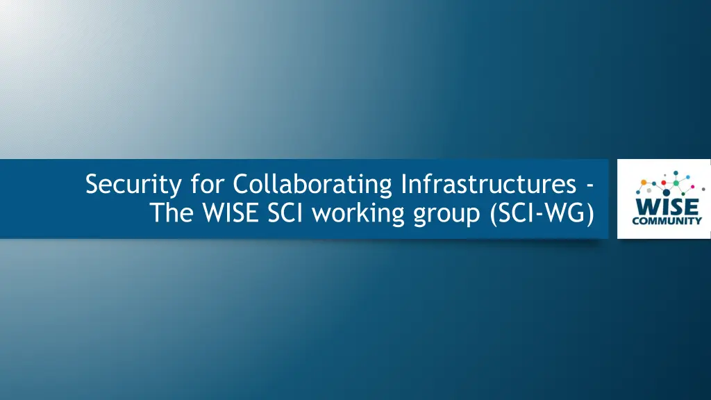 security for collaborating infrastructures