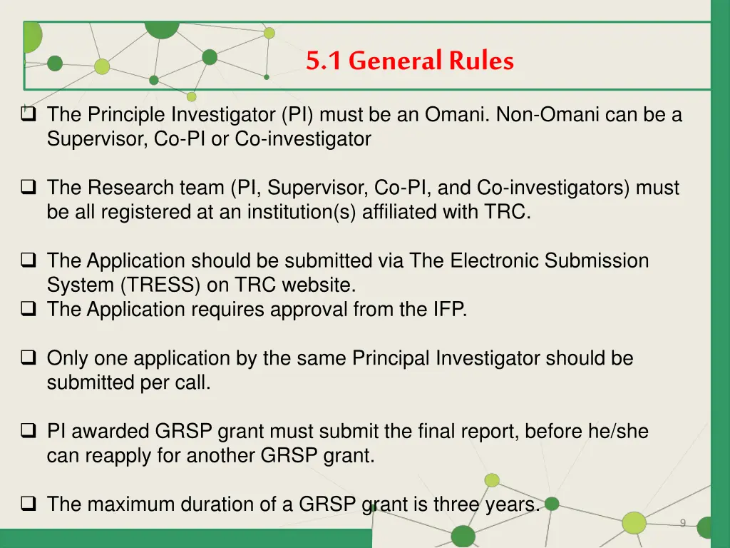 5 1 general rules