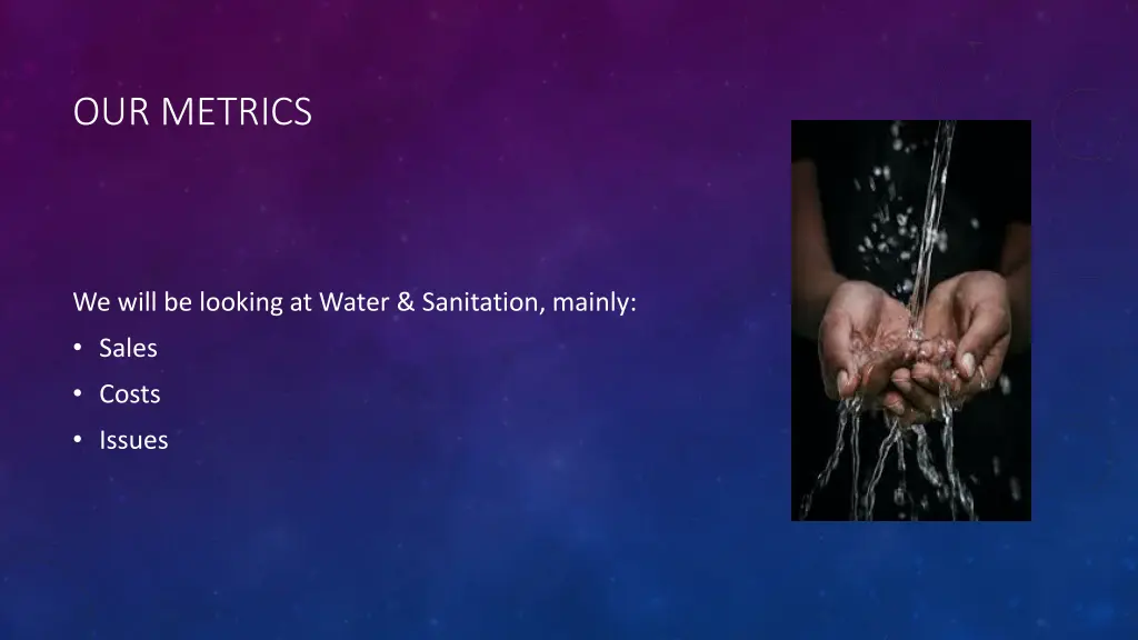 our metrics