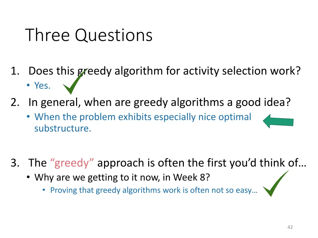 three questions 2