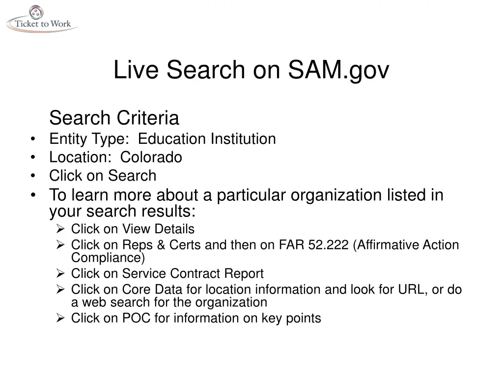 live search on sam gov 1
