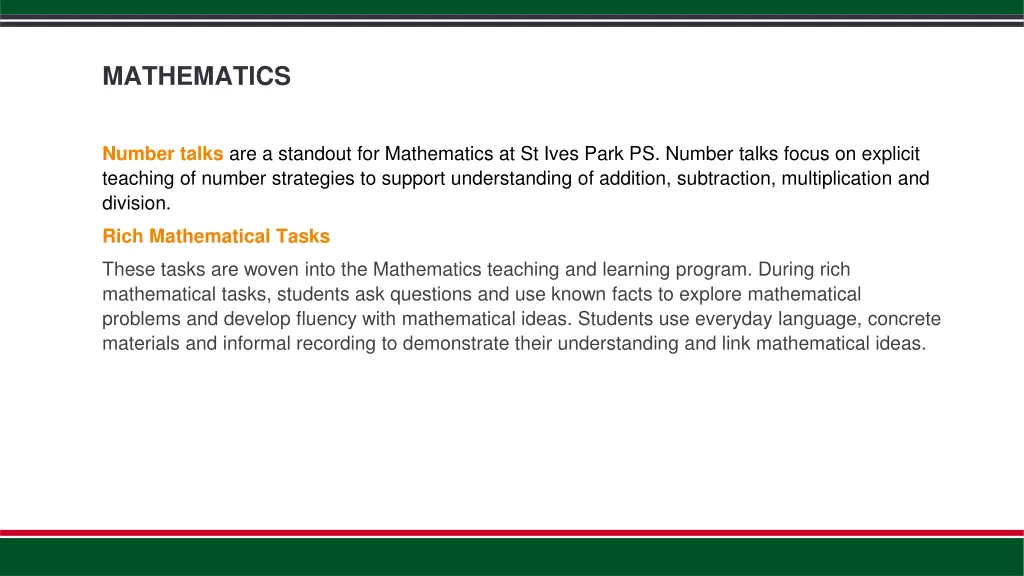 mathematics