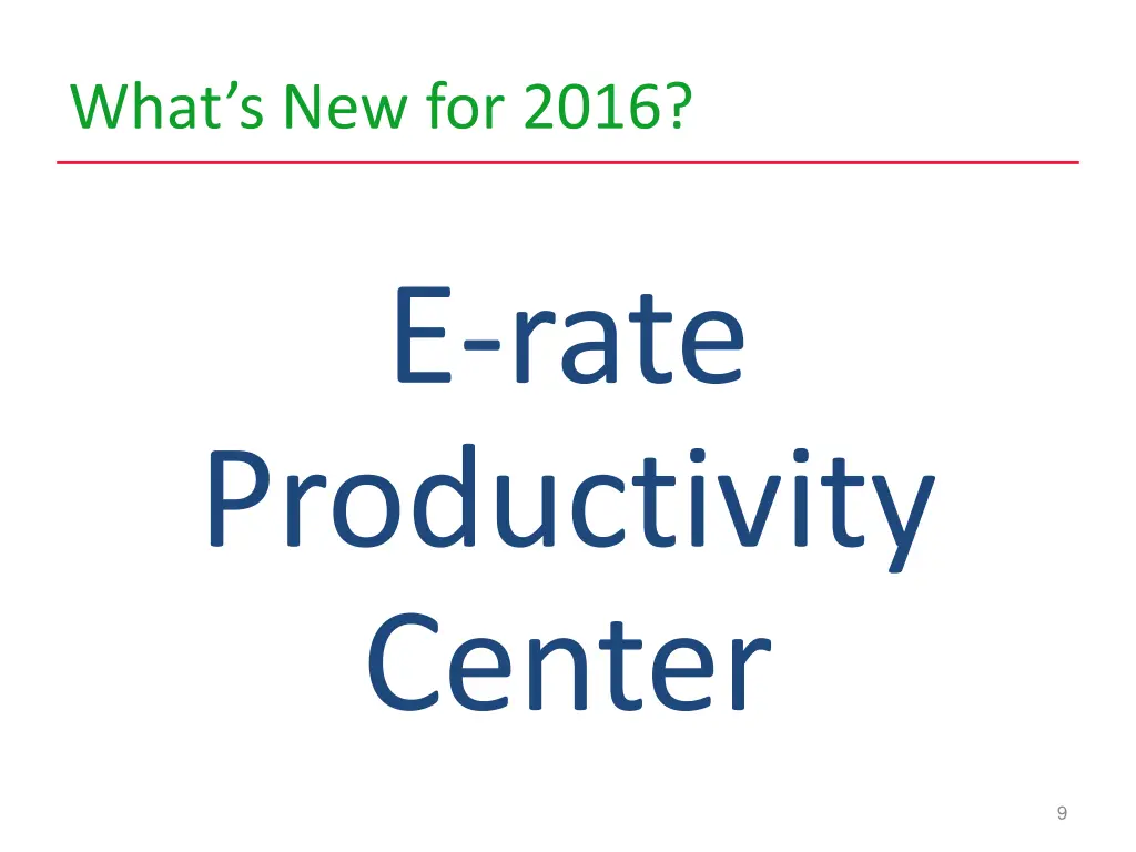 what s new for 2016