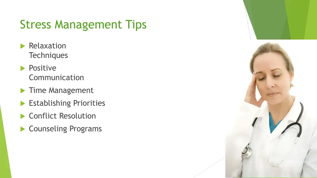 stress management tips