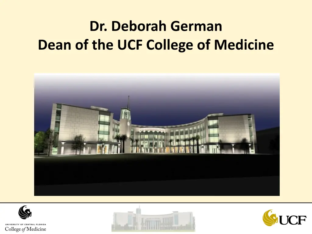 dr deborah german dean of the ucf college