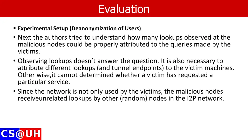 evaluation 7