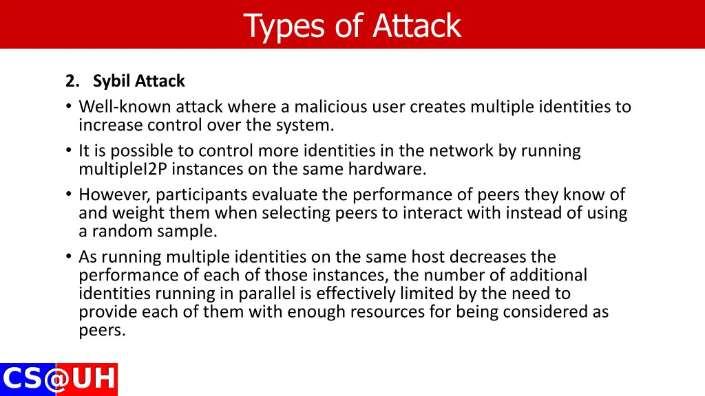 types of attack 3