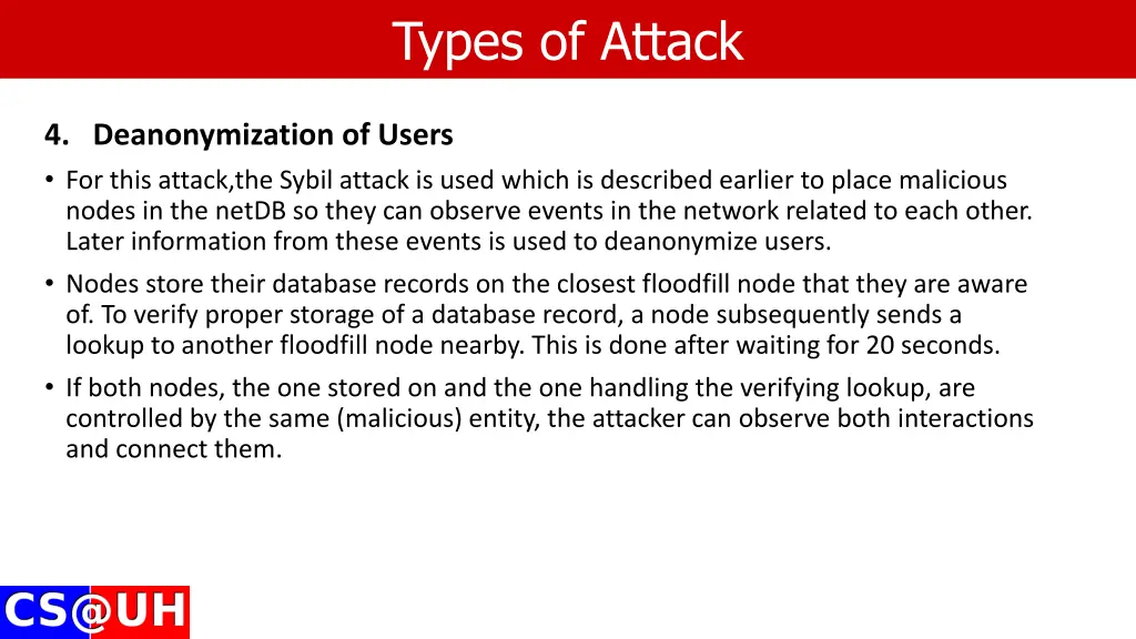 types of attack 8