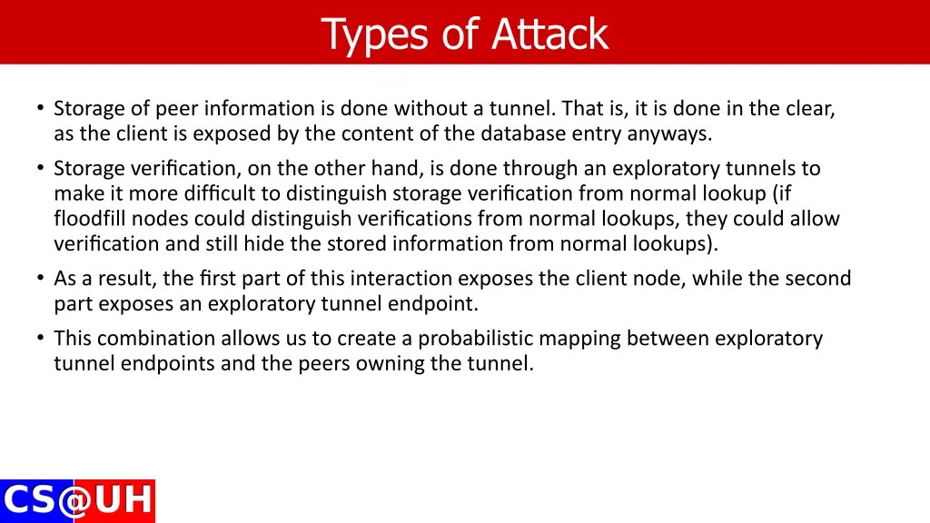 types of attack 9