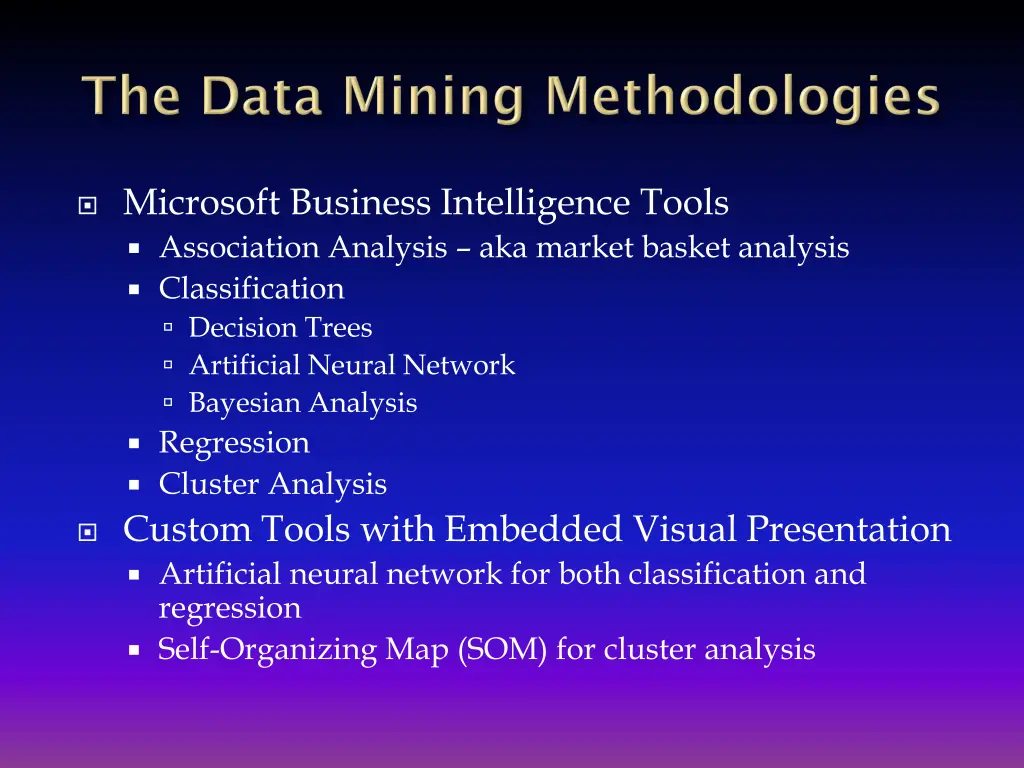 microsoft business intelligence tools association