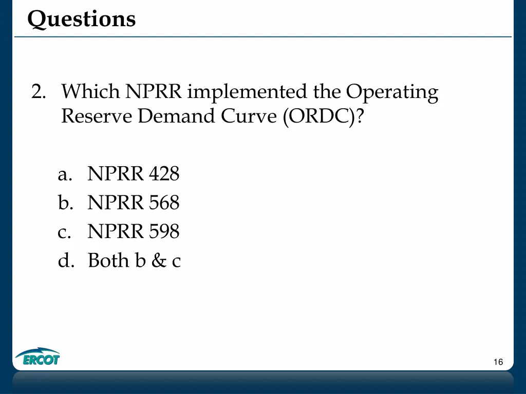 questions 1