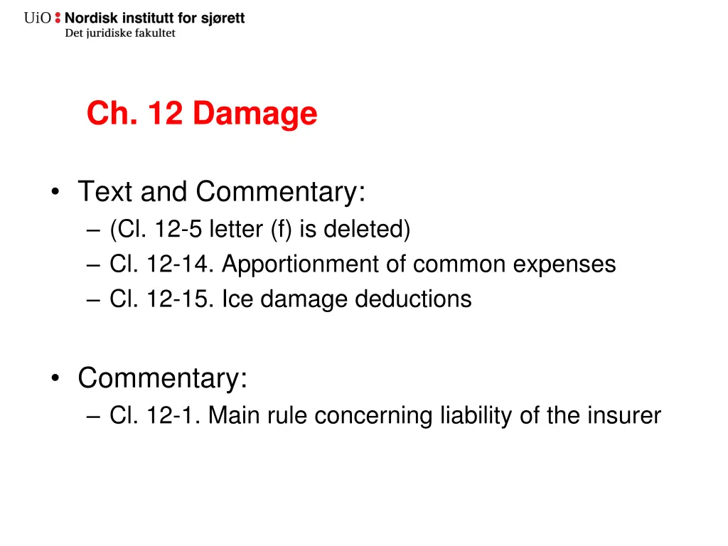 ch 12 damage