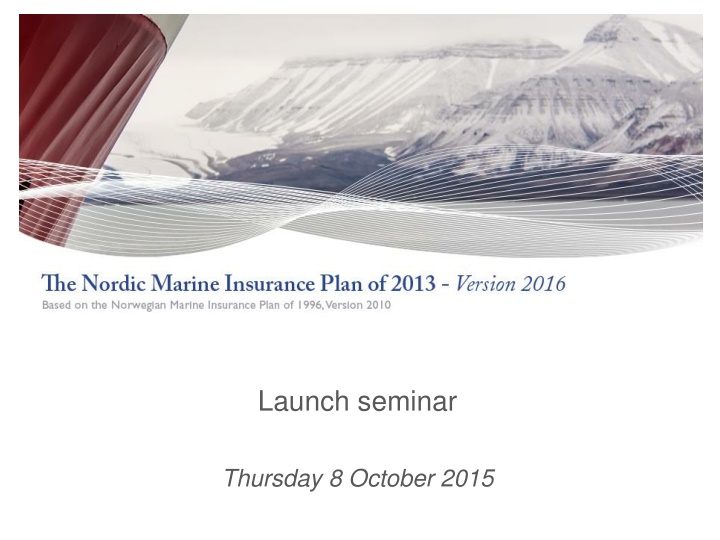 launch seminar