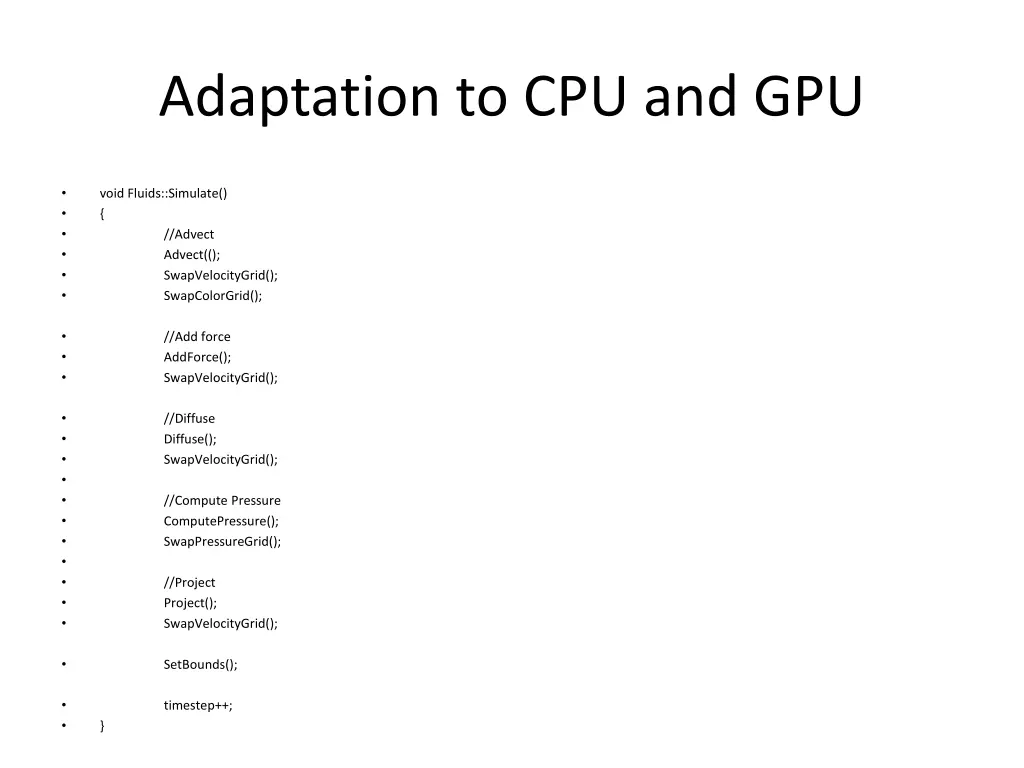 adaptation to cpu and gpu 4