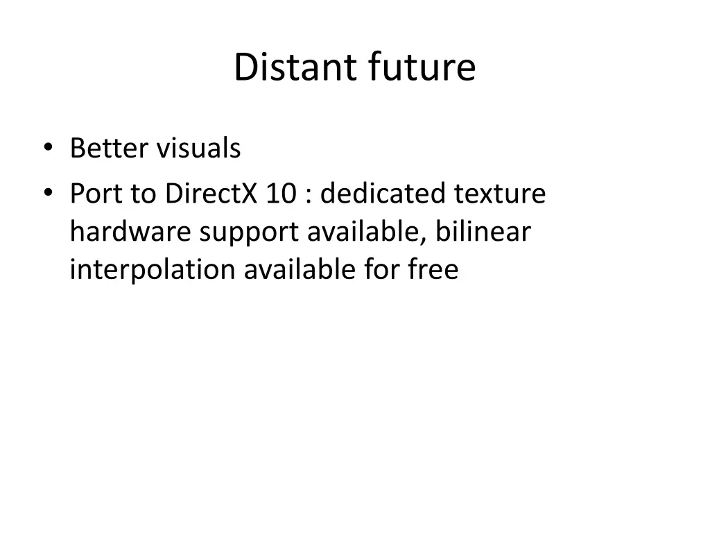 distant future