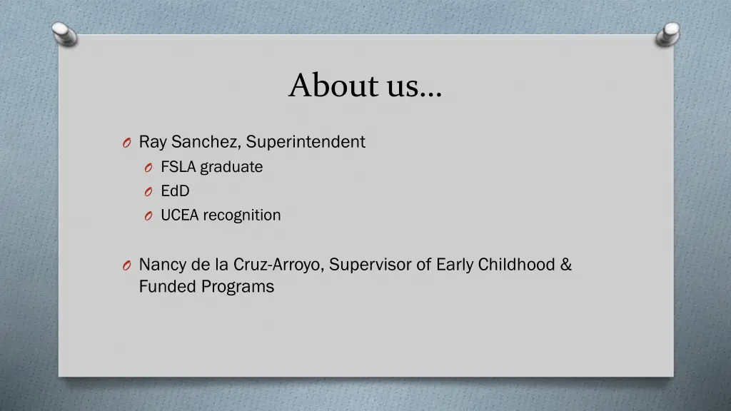 about us