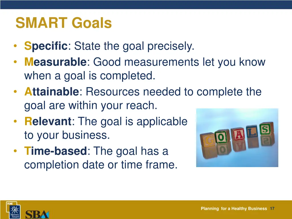 smart goals