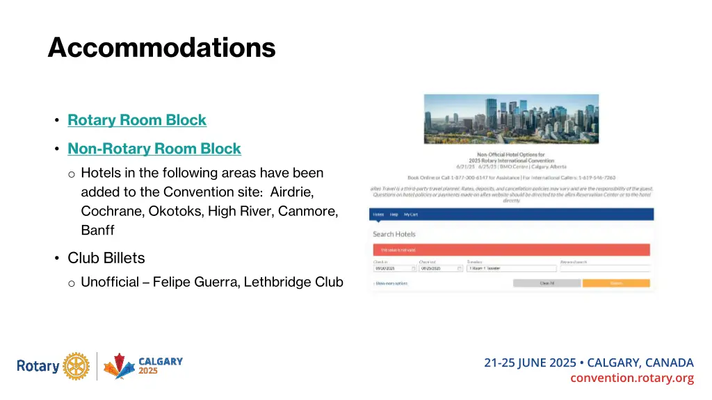 accommodations