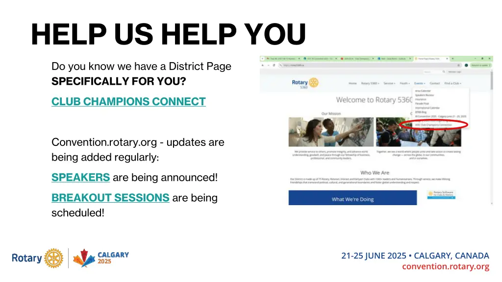 help us help you