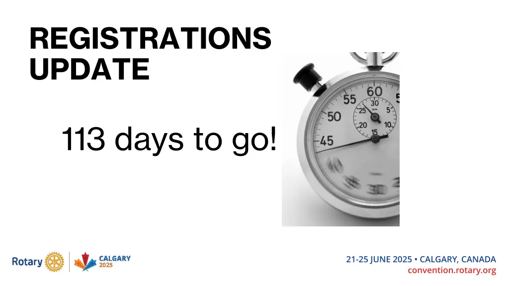 registrations update