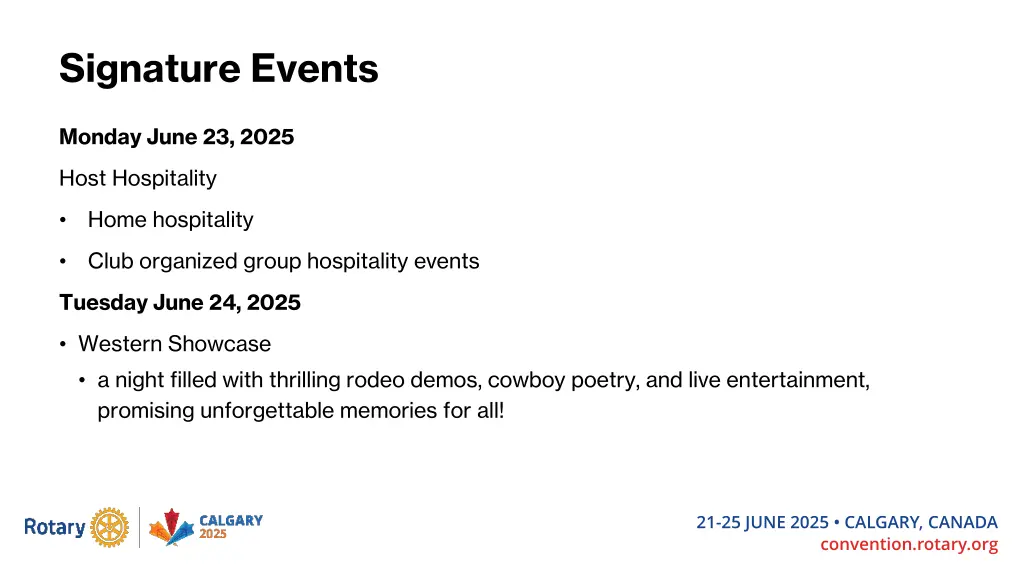 signature events 1
