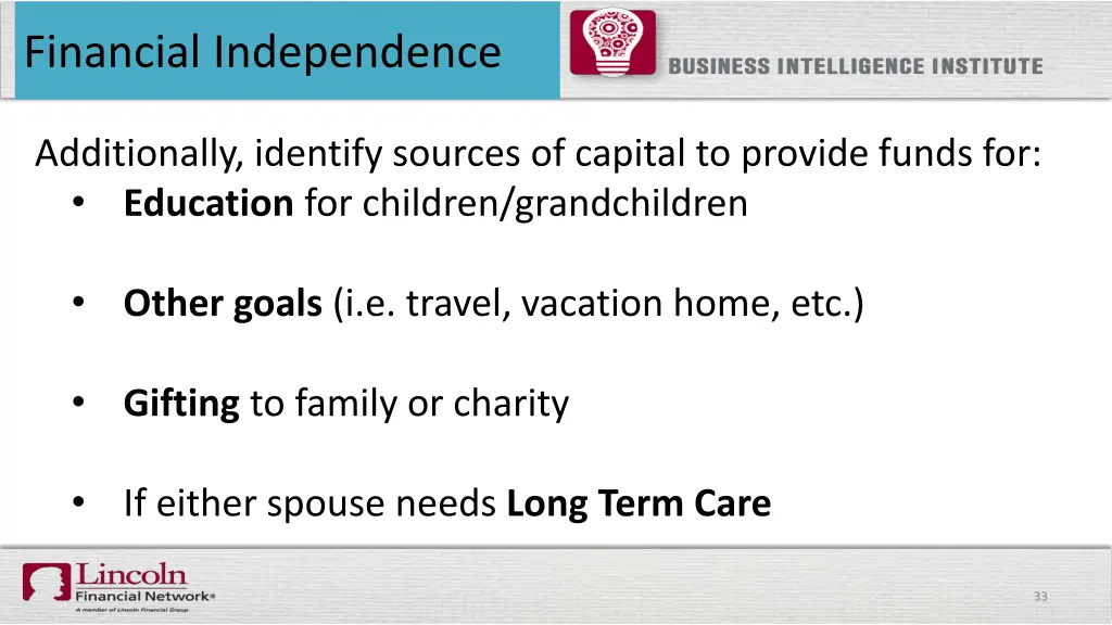 financial independence 2