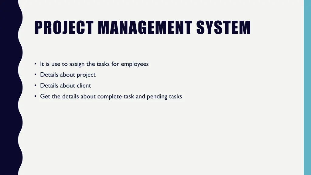 project management system