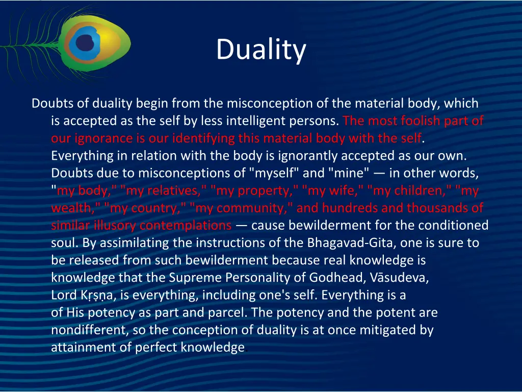 duality