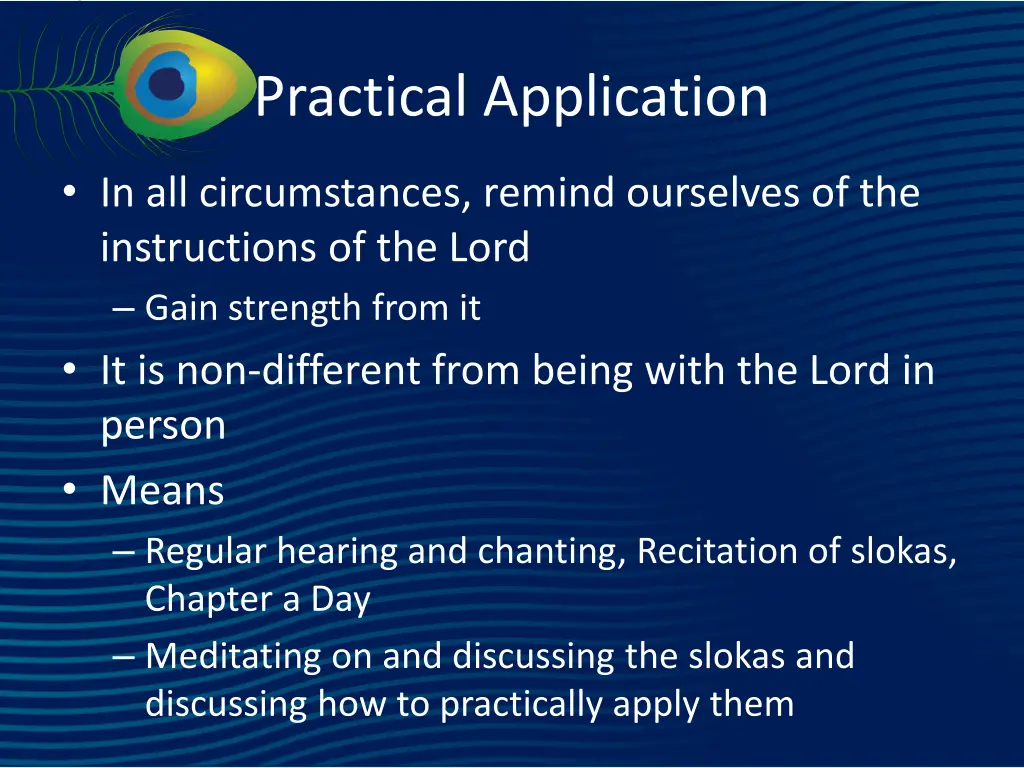 practical application