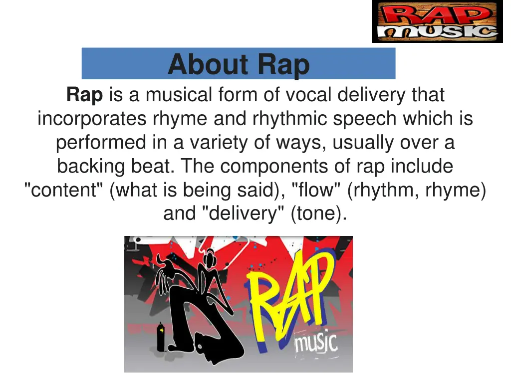 about rap