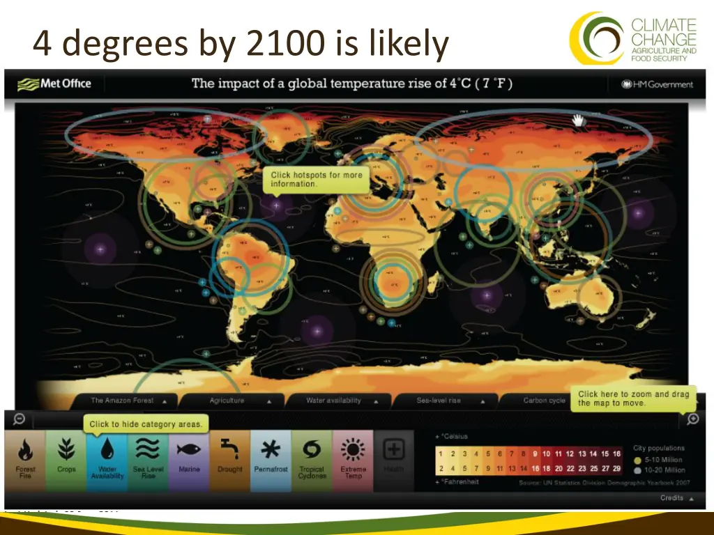 4 degrees by 2100 is likely