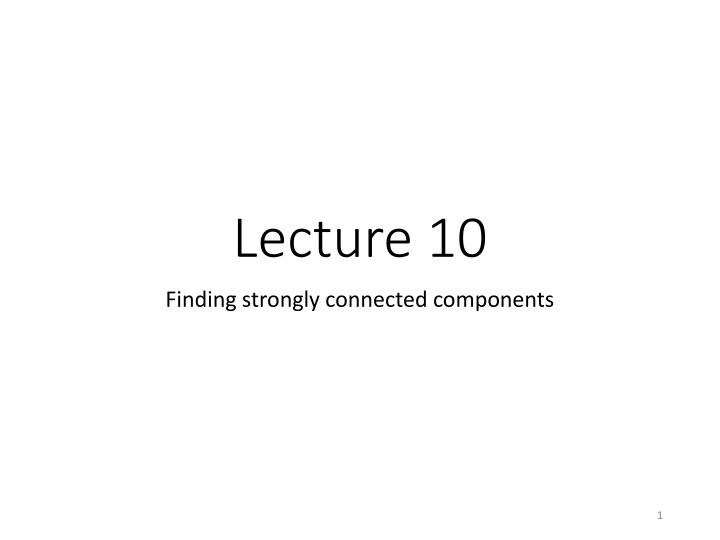 lecture 10